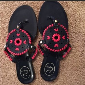 Jack Rogers “Georgica” Jelly Sandal